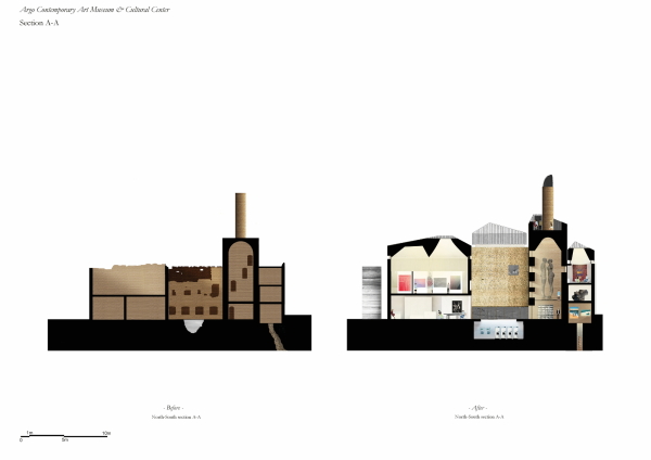 Schnitt vorher / nachher