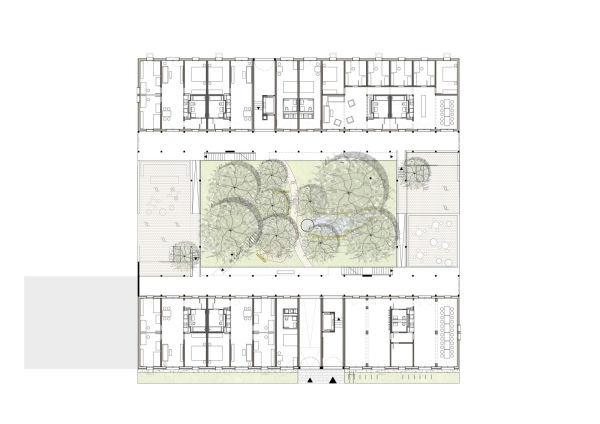 Grundriss Hochparterre