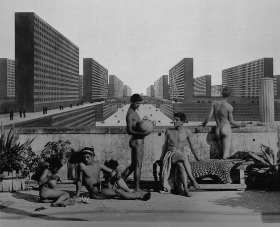 News from antiquity (Ludwig Hilbersheimer x Wilhelm von Gloeden)