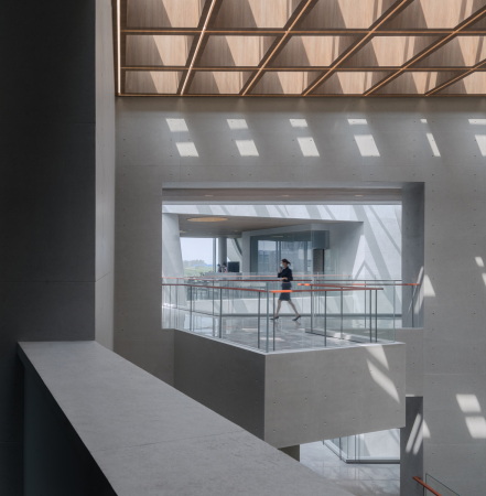 Ausstellungszentrum in Nanjing von Lacime Architects