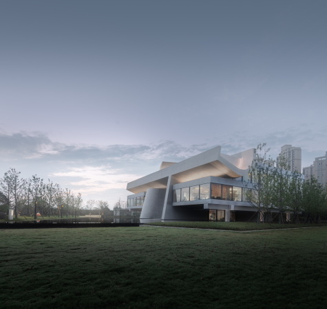 Ausstellungszentrum in Nanjing von Lacime Architects