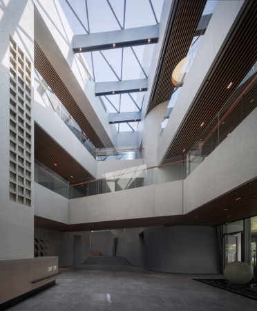 Ausstellungszentrum in Nanjing von Lacime Architects