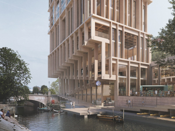 Hochhauskonzept von Haptic Architects und Ramboll für Oslo