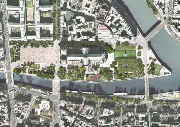 Lageplan Parklandschaft