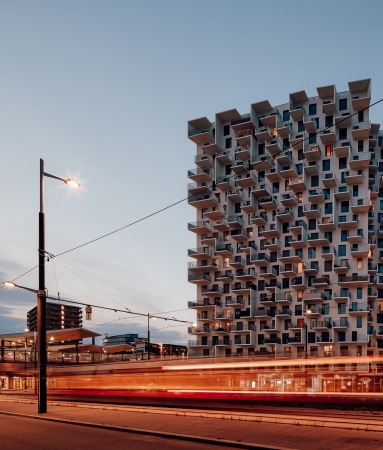 Wohnhochhaus in Wien von Delugan Meissl