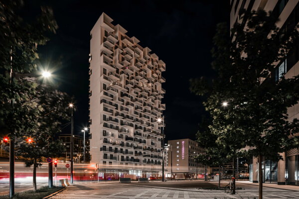 Wohnhochhaus in Wien von Delugan Meissl