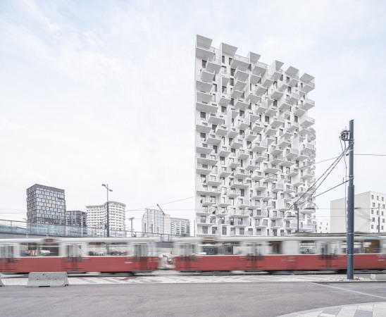 Wohnhochhaus in Wien von Delugan Meissl