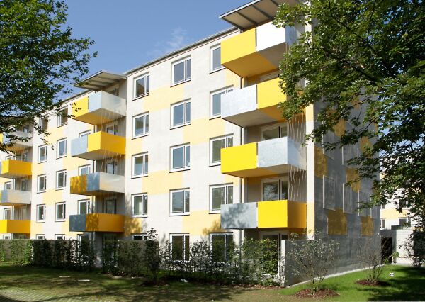 Das Minimalprojekt der GWG Stdtische Wohnungsgesellschaft Mnchen von Franke Rssel Rieger Architekten