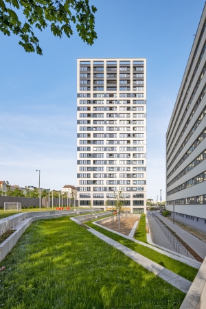 Wohnhochhaus in Berlin von Baumschlager Eberle