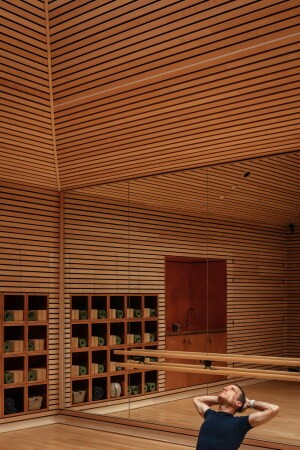 Yogastudio in Somerset von Invisible Studio