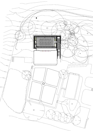 Yogastudio in Somerset von Invisible Studio