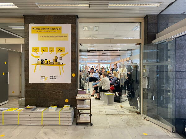 Bei dem im Juni veranstalteten Workshop Making of Housing wurden gemeinsam Anstze fr neues Wohnen, jenseits des Standards in den Innenstdten entwickelt.