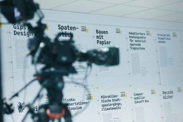 Ausschnitte aus dem Programm des Pop-up Campus.