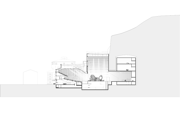 2. Preis: Franz&Sue (Wien) mit Jrg Friedrich (Hamburg). Querschnitt durch die Bhne