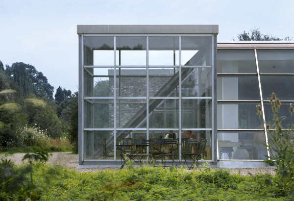 Erwin Heerich, Cafeteria, Museum Insel Hombroich