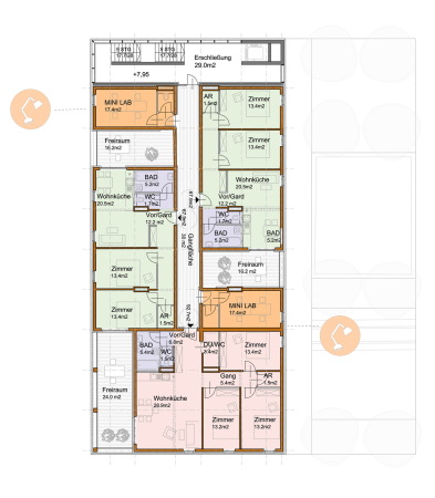 Grundriss 2. Obergeschoss