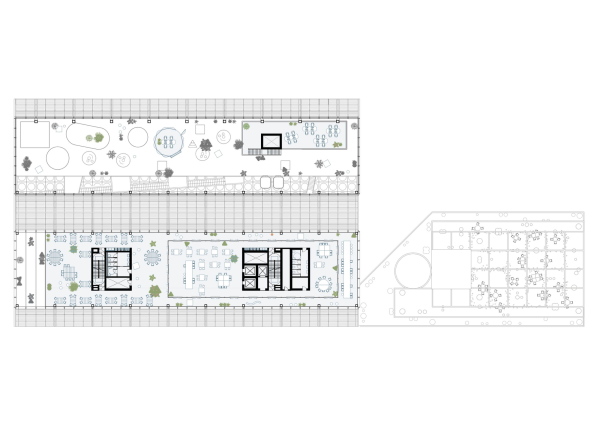 Grundriss 6. Obergeschoss
