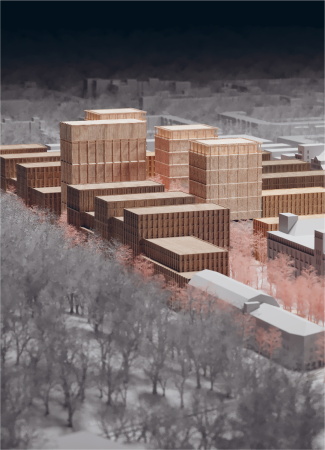 1. Preis: Cobe, Modell 2. Wettbewerbsstufe