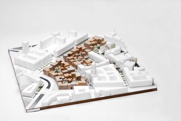 Ein 1. Preis des stdtebaulichen Wettbwerbs 2021: OS arkitekter (Kopenhagen) und cka czyborra klingbeil architekturwerkstatt (Berlin)