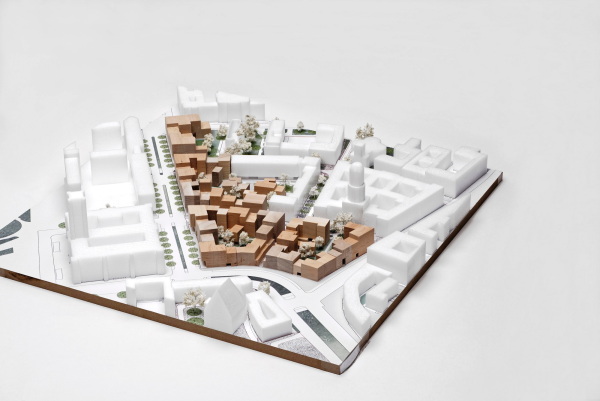 Ein 1. Preis des stdtebaulichen Wettbwerbs 2021: OS arkitekter (Kopenhagen) und cka czyborra klingbeil architekturwerkstatt (Berlin)