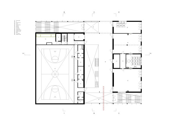 Grundriss Neubau, 2. Obergeschoss