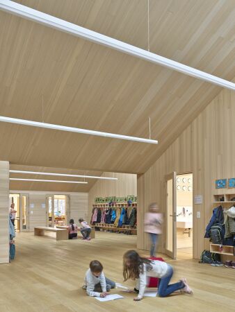 1. Preis Neubau Schulhaus Feld in Azmoos (CH)