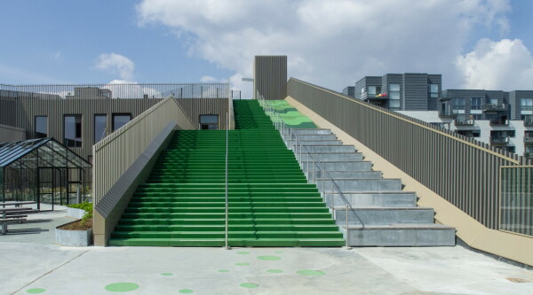 Schule in Kopenhagen von C.F. Mller