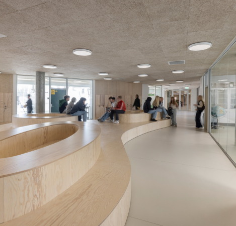 Schule in Kopenhagen von C.F. Mller