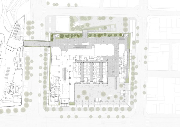 Hochhuser von ingenhoven associates in Tokio