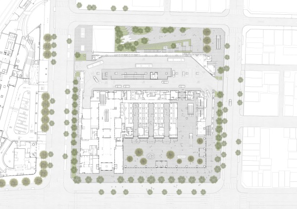 Hochhuser von ingenhoven associates in Tokio