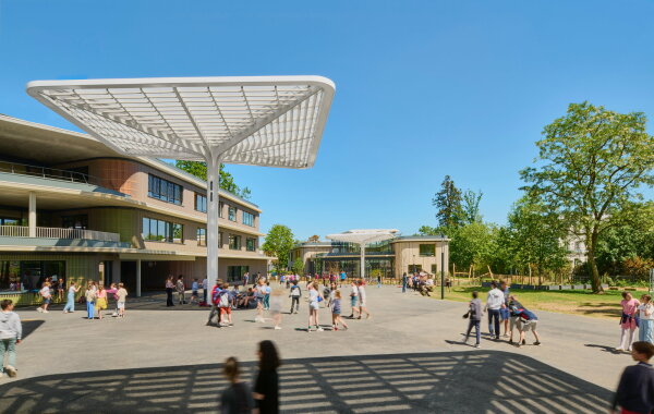 Deutsch-franz�sische Schule in Buc von Behnisch Architekten