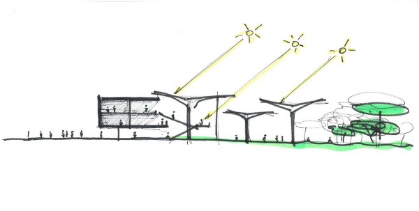 Deutsch-franz�sische Schule in Buc von Behnisch Architekten