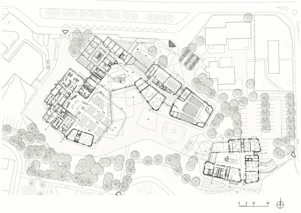 Deutsch-franz�sische Schule in Buc von Behnisch Architekten