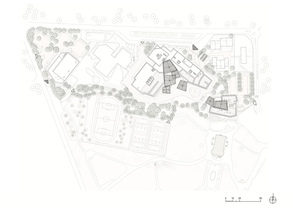 Deutsch-franz�sische Schule in Buc von Behnisch Architekten