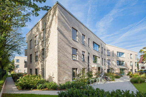 Preistrger: Wohnquartier Arnheimweg in Mnster-Gievenbeck der Wohn + Stadtbau Wohnungsunternehmen der Stadt Mnster GmbH mit 3pass Architekten Stadtplaner Kusch Mayerle und nts Ingenieurgesellschaft