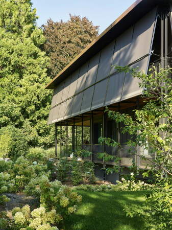 Anerkennung: Mitten im Gr�nen in Gryphenh�beli von Sollberger B�gli Architekten  (Biel, CH)