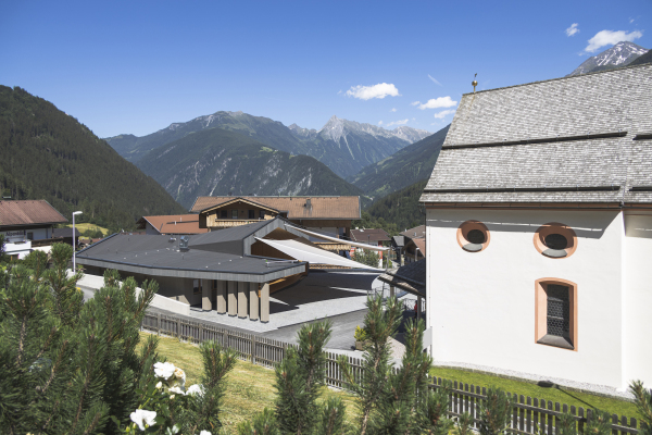 Musikpavillon von ATP in Finkenberg