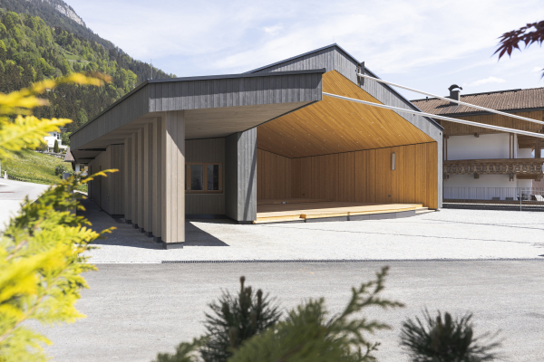 Musikpavillon von ATP in Finkenberg