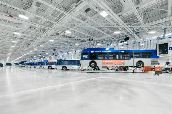Busbetriebshof in Edmonton von gh*3