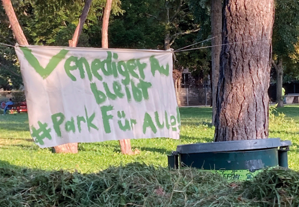 Bei Fhrungen durch den Venediger Aupark und die Kaiserwiese soll die Bedeutung, Nutzung und Bedrohung dieser Grnrume betrachtet werden.