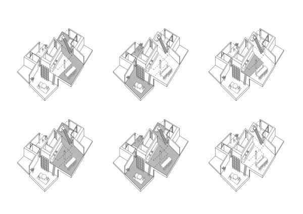 Axonometrie Apartment 6