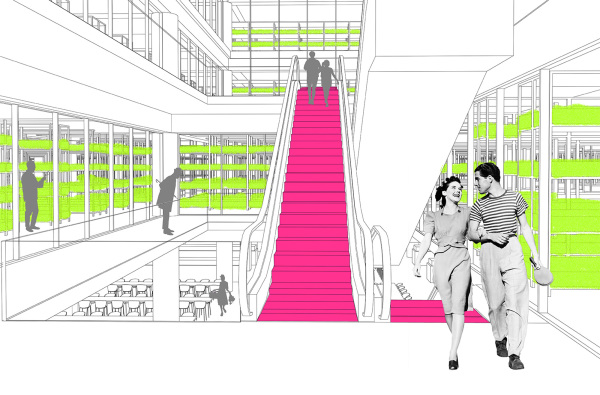 Kauffarm // wie denkmalgeschtzte Kaufhuser durch Vertical Farming einer neuen Nutzung zugefhrt werden knnen von Hanna Bonekmper