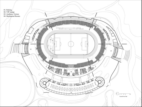 Stadion von MAD in Quzhou