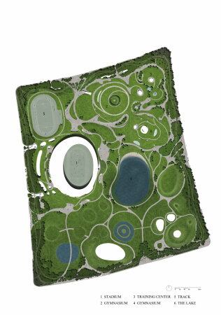 Stadion von MAD in Quzhou