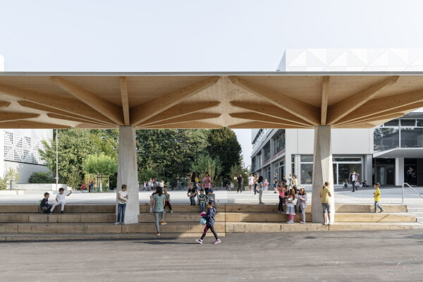 Schulanbau von weberbrunner architekten in Volketswil