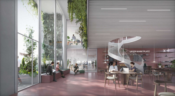 2. Preis: HDR (D�sseldorf) mit Winter Geb�udetechnik, Engineering & Services (D�sseldorf) und Krebs+Kiefer Ingenieure (Berlin)