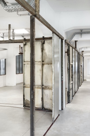 Die Konstruktion der �Heinrichsboxen� ist weltweit einmalig. Insgesamt waren vor der Sanierung noch 132 St�ck in den Kantgaragen erhalten