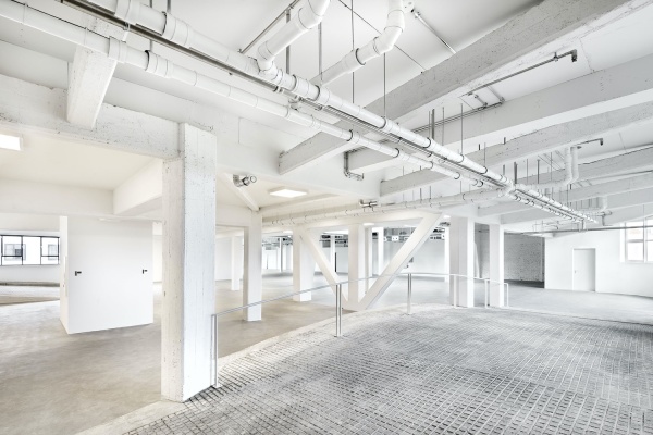 Der 1.500 Quadratmeter groe Veranstaltungsbereich im 5.OG