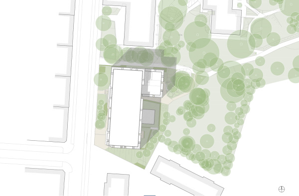 Lageplan Leyserstra�e