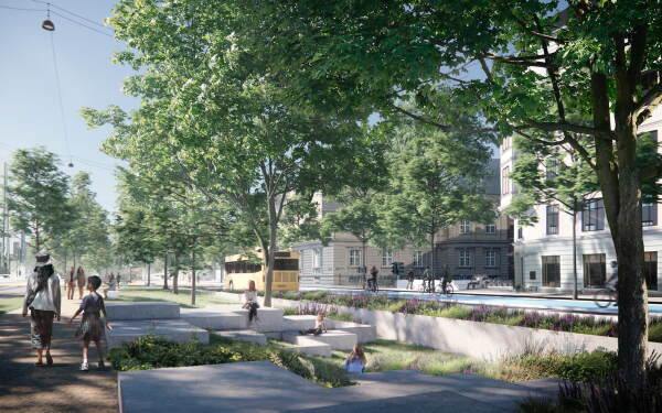 Copenhagen Car free(dom) von einem Team um das dnische Bro JAJA entwirft ein konkretes Szenario, wie der Verkehr in der Stadt vllig neu geordnet werden sollte.